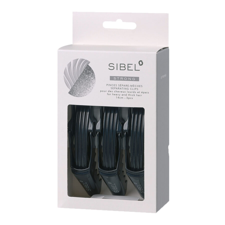 Gelenkklammer Strong schwarz 14 cm  3 Stk,