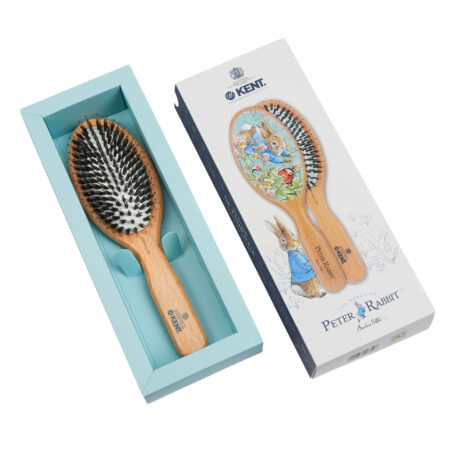 Kent  / Peter Rabbit Haarbürste pneum. oval , gross m. Nylonstiften